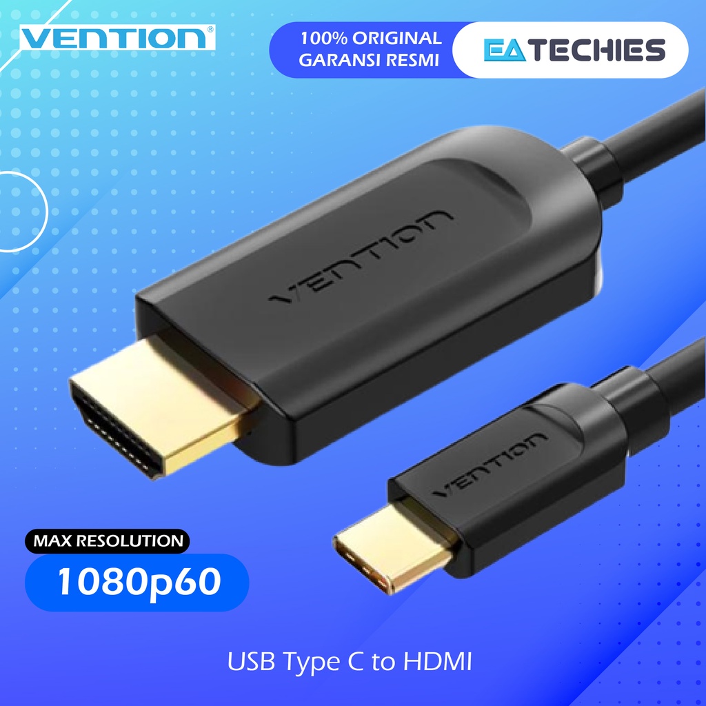 Vention USB Type C to HDMI 1.5M Thunderbolt 3 CGU 1.5 Meter USB-C to HDMI USB C