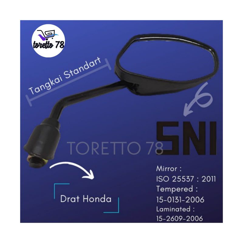 SPION STANDART HONDA MODEL BEAT Spion Standart