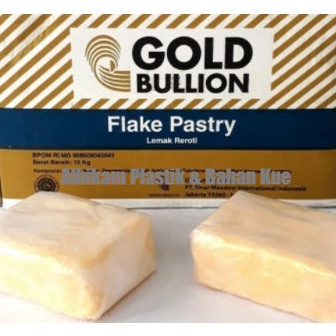 

KORSVET GOLD BULLION FLAKE PASTRY (KORVET SHORTENING) - REPACK 250gr