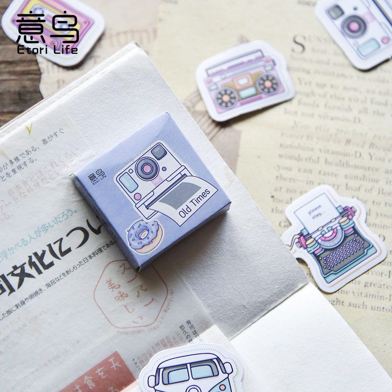 

Old Times Memory Flake Stickers Set
