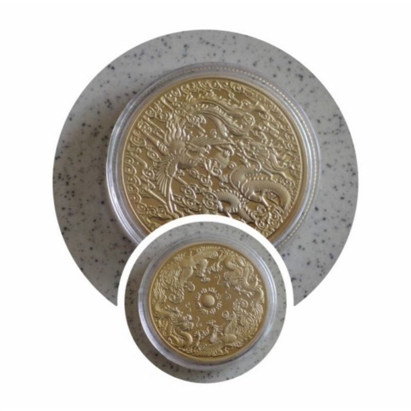 Koin Souvenir Gold Naga