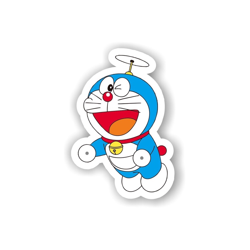 

Sticker Doraemon Balingbaling anti air high quality Graftac Stiker Kartun SATUAN