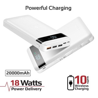 Power Bank Fast Wireless QI Powerbank Quick Charge Charging Murah Android Samsung Vivo Oppo PROMATE