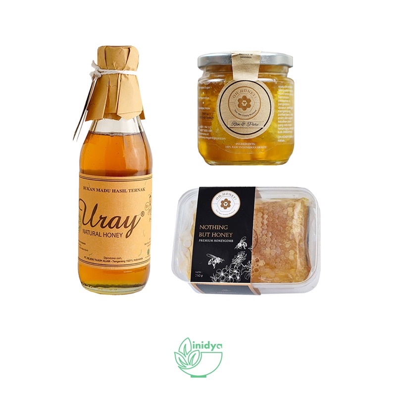 MADU URAY & OH HONEY COMB - 100% Madu Murni | Madu MPASI | BB Booster