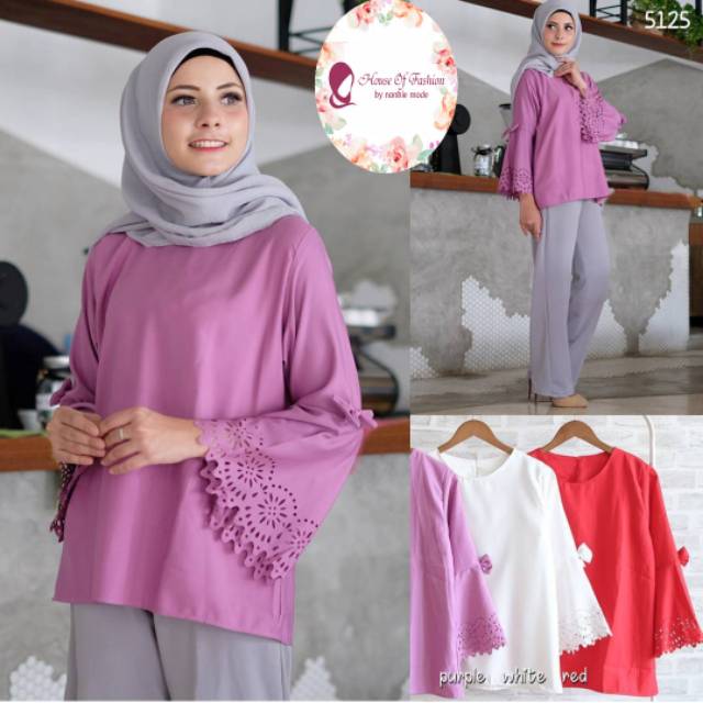 Blouse Laser Sienna/atasan/blouse