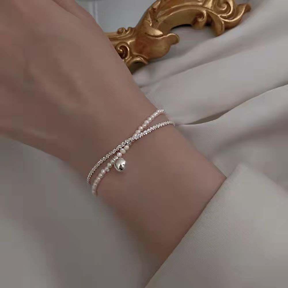 Mxbeauty Wanita Gelang Gadis Hadiah Elegan Minimalis Bintang Berlian Imitasi Rantai Bangle Pesta Perhiasan