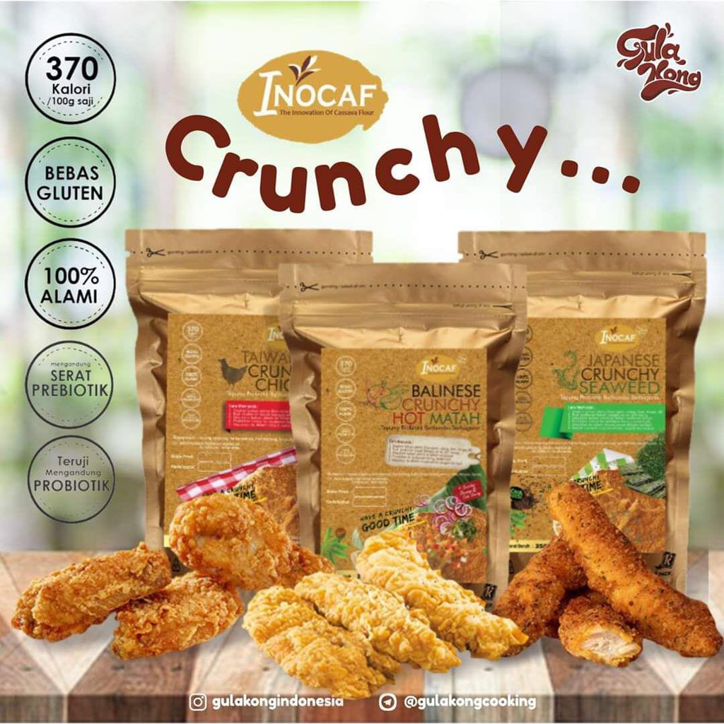 Tepung Bumbu Crunchy Inocaf Bebas Gluten