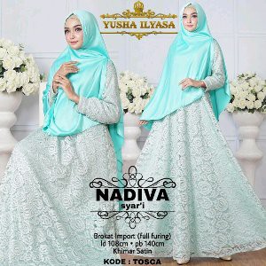 Jual Baju Muslim Wanita Gamis Wanita Brokat Import Limited
