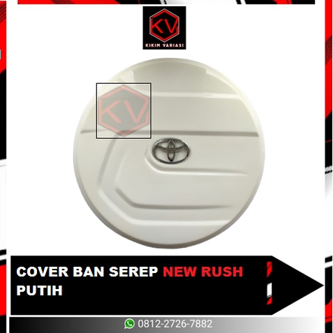 COVER BAN SEREP NEW RUSH PUTIH