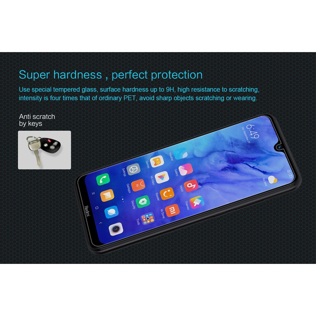 Tempered Glass XIAOMI Redmi Note 8T NILLKIN Amazing H Anti Gores Kaca