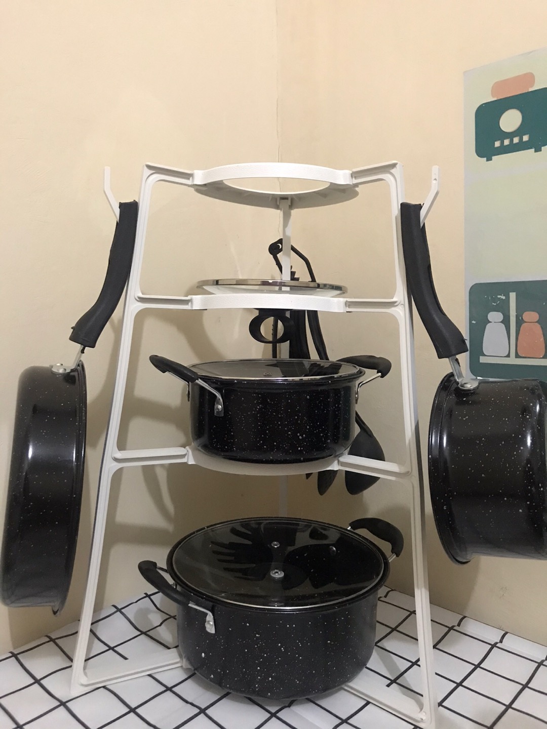 [paket Rumahan] Panci Set 13 Pcs - Panci Set Spatula Teflon Panci All In One [ Panci Set 13pcs]