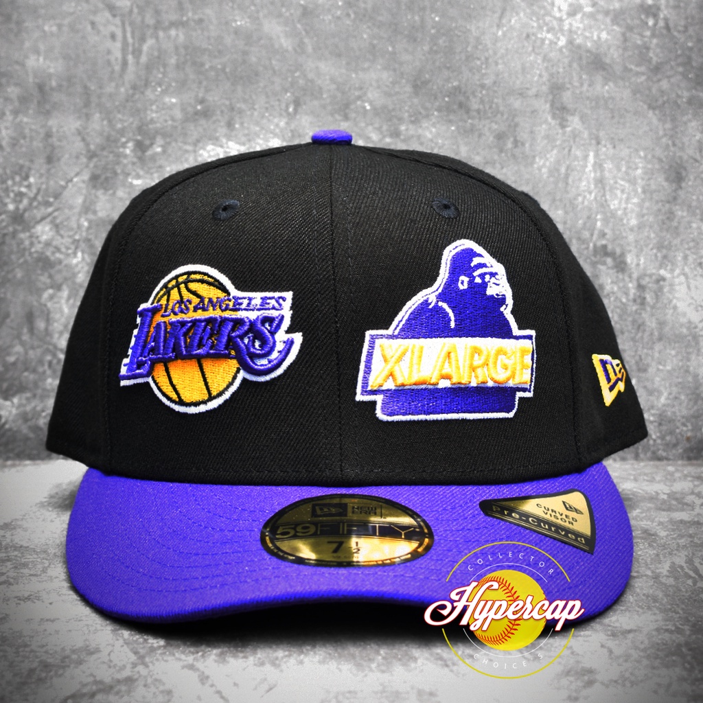 LOS ANGELES LAKERS XLARGE PURPLE UV 59FIFTY FITTED | Topi New Era