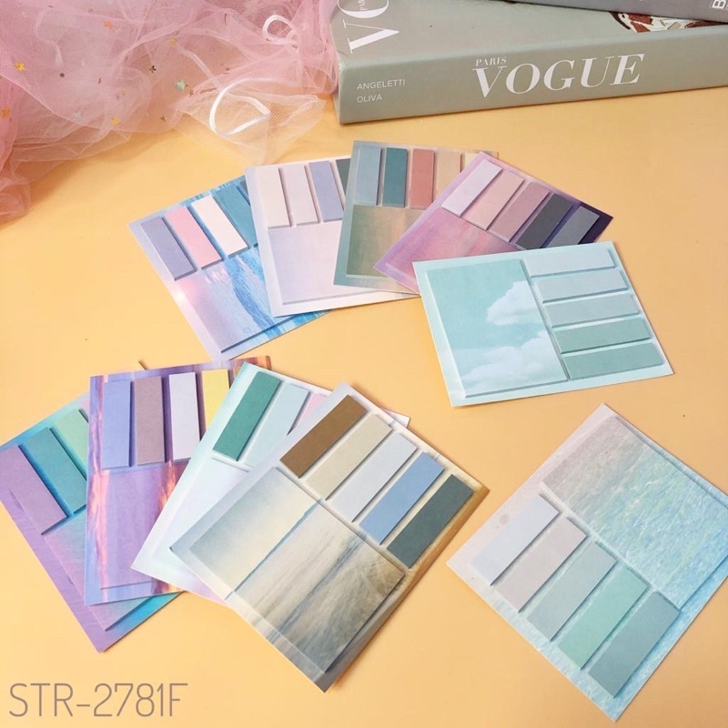 sticky notes note stiker note memo stick it post it gradasi pallete