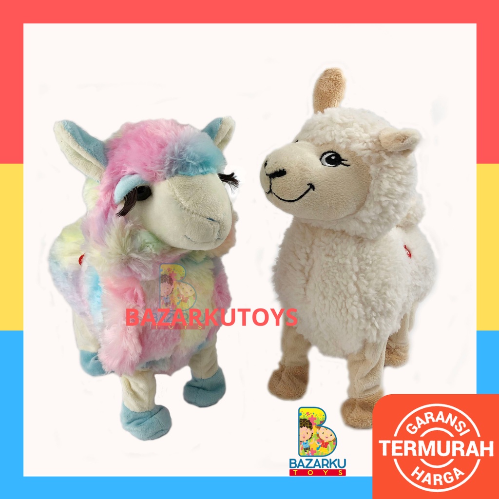 Llama Doll Boneka Alpaca Boneka Kuda Boneka Anak Boneka Murah Boneka Bergerak Boneka Anak