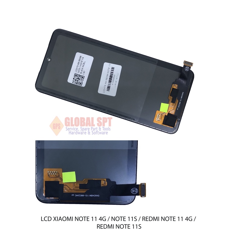 LCD TOUCHSCREEN XIAOMI NOTE 11S / NOTE 11 4G / REDMINOTE 11S / REDMINOTE 11 4G / POCO M4PRO