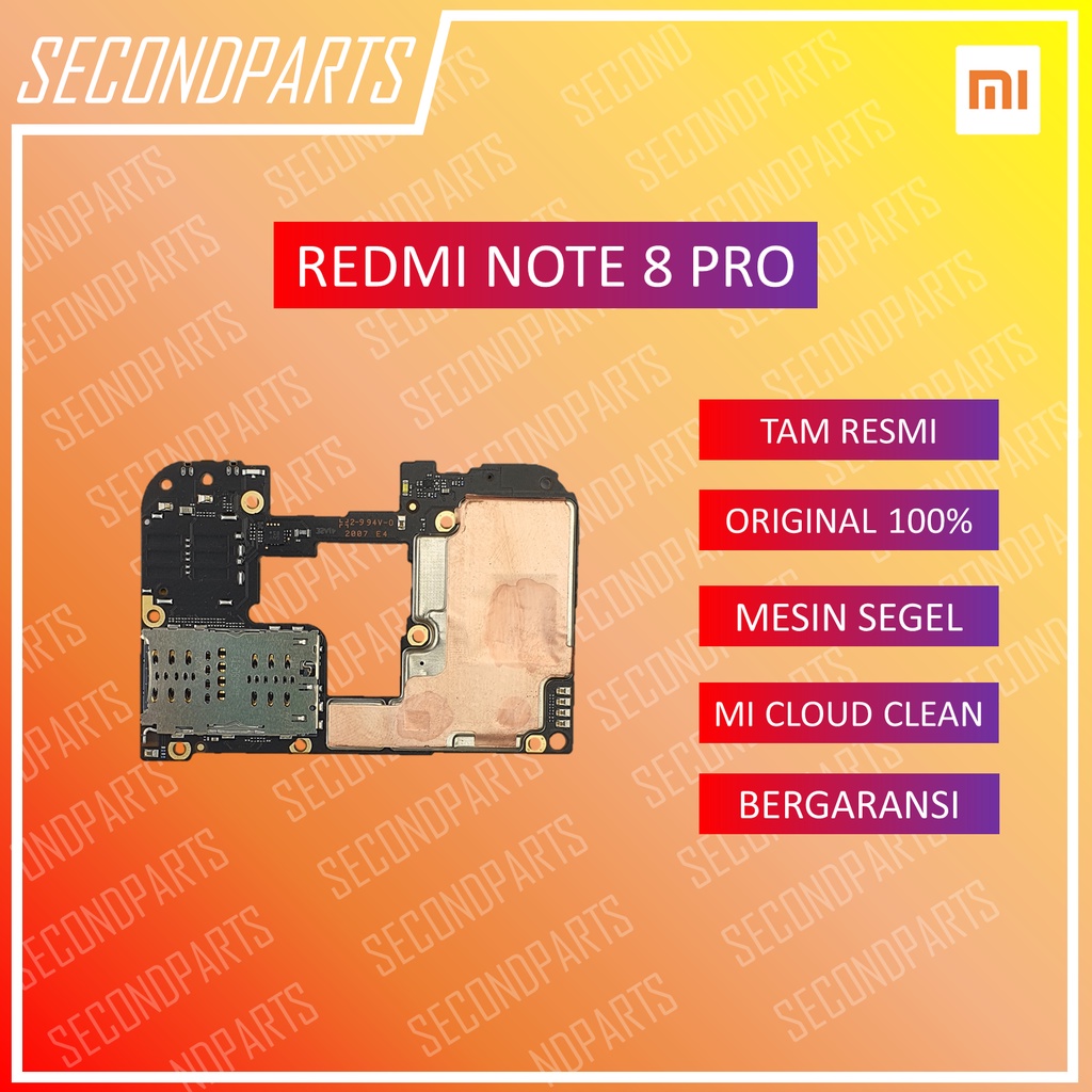 MESIN NORMAL XIAOMI REDMI NOTE 8 PRO SEGEL ORIGINAL