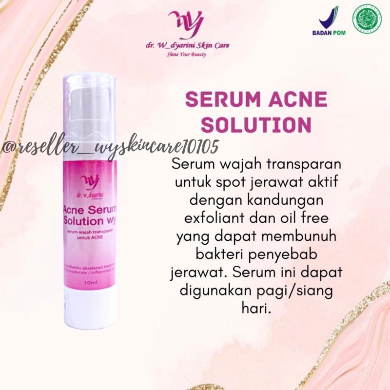 Serum Acne Solution dr W_dyarini skincare