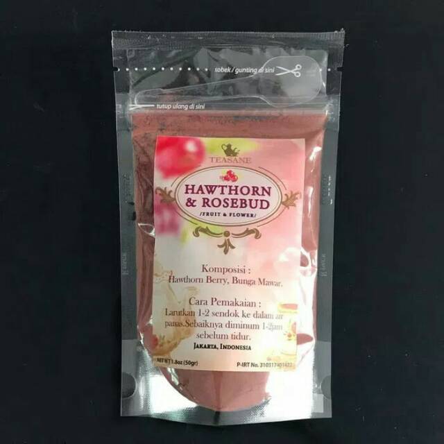 

Hawthorn and Rosebud isi 500 Gr untuk jantung dan imsonia cardiotonic