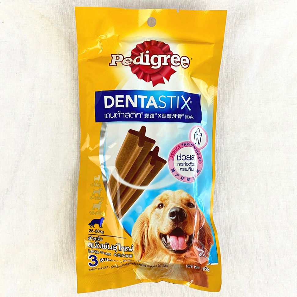 

PEDIGREE Snack Anjing Dental DENTASTIX Large Dog 112gr