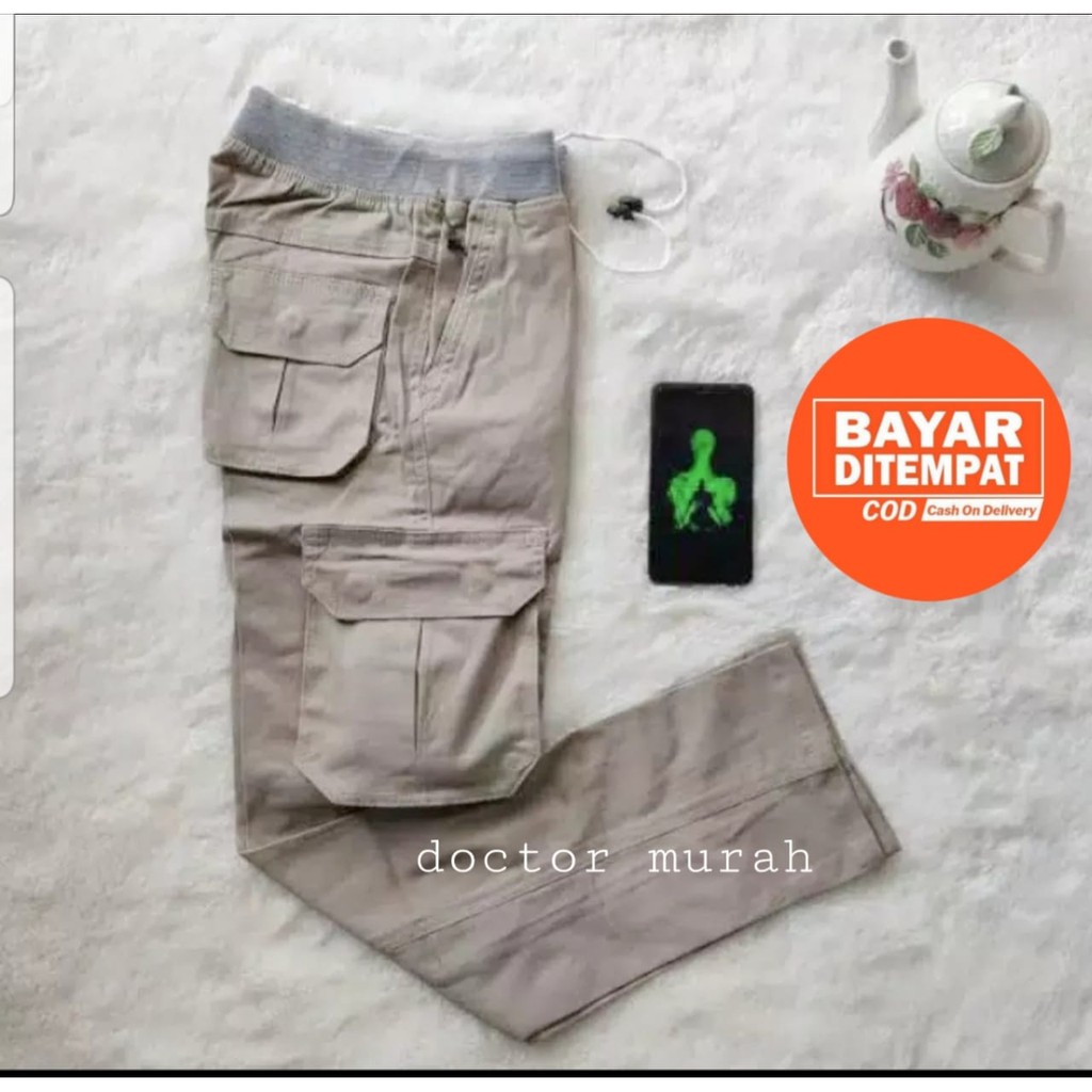 YANG LAGI HITS Celana Cargo Panjang Pria Army Loreng Ufc Venum Mma Pantai Tactical