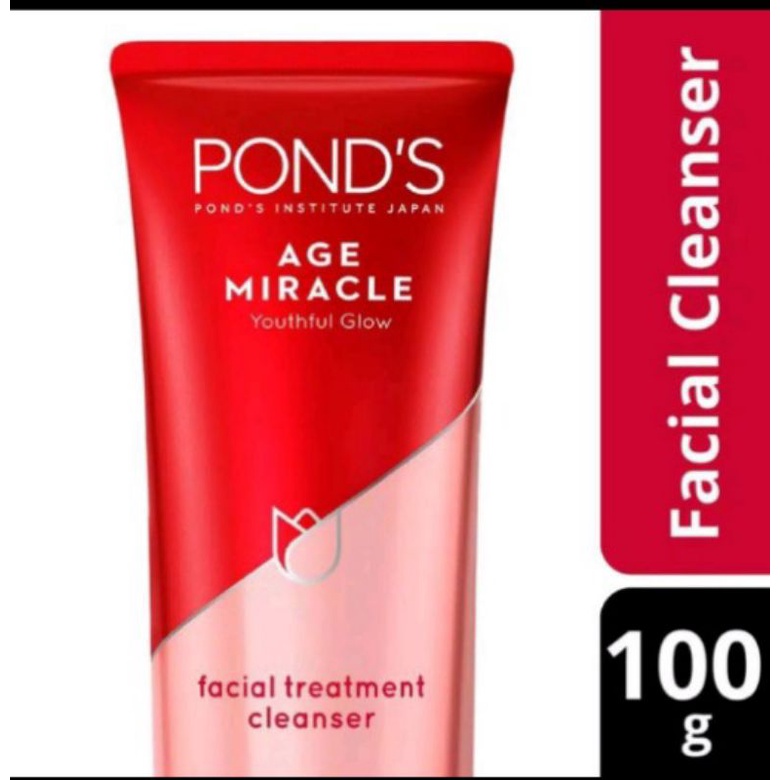 Jual Ponds Age Miracle Facial Wash 100g Shopee Indonesia