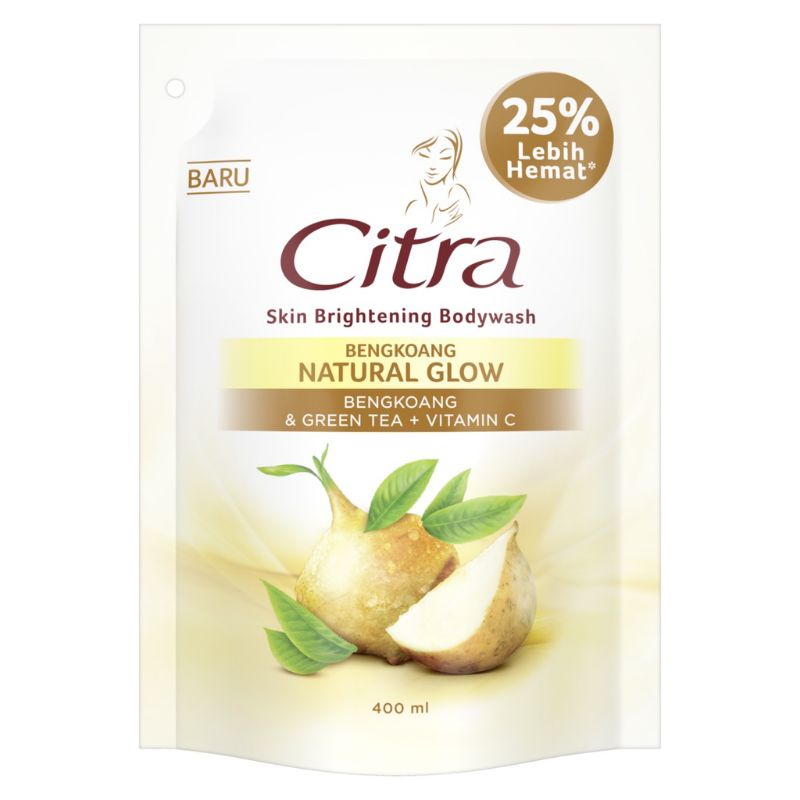 CITRA Sabun Mandi Cair Bengkoang Natural Glow 400Ml