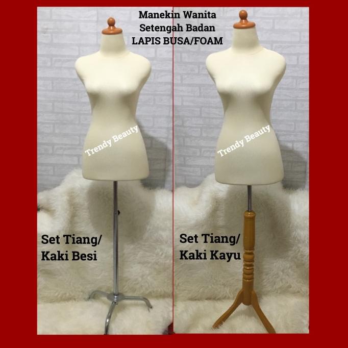 [[COD]] Patung Baju Wanita Lapis Busa CUCI GUDANG Kode 1058