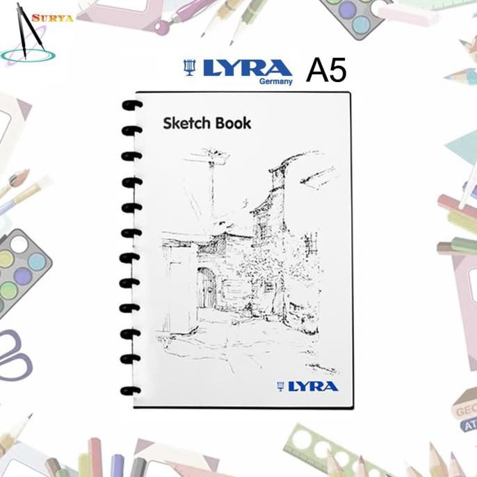 

Produk Lyra Sketchbook A5 Gilaa!!!