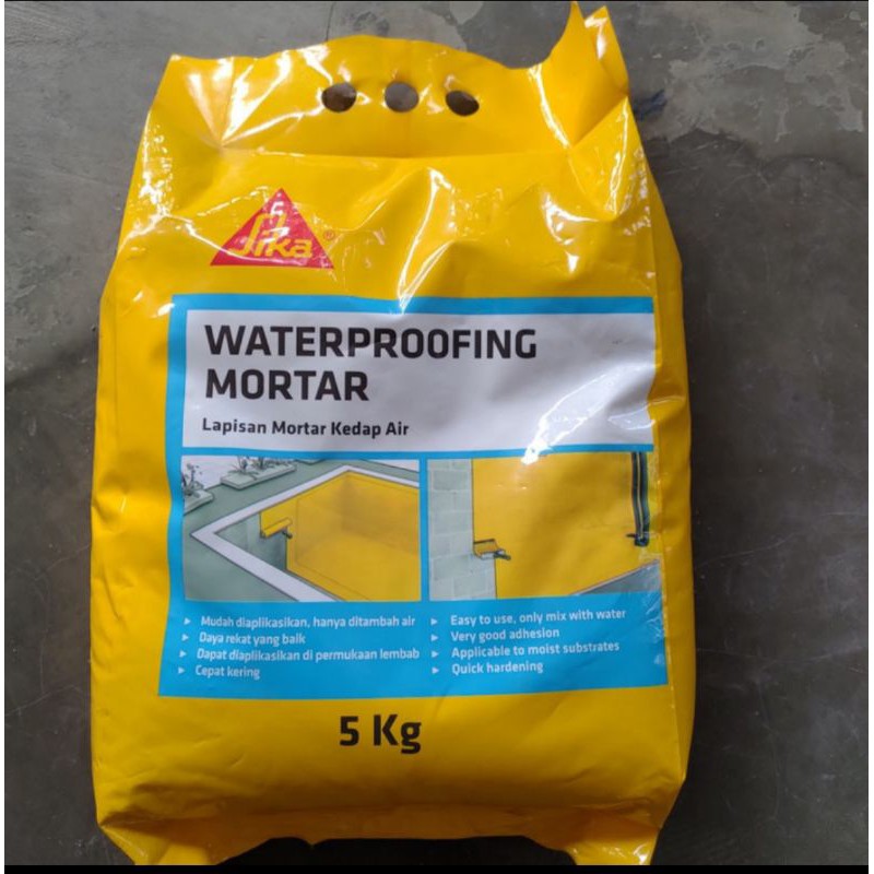 Sika waterproofing mortar 5kg