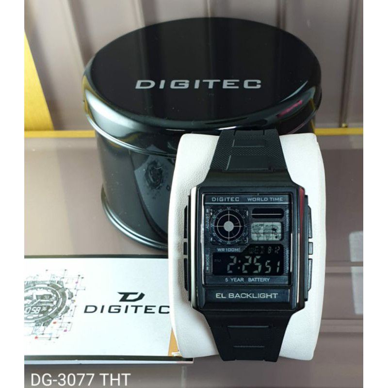 JAM TANGAN PRIA DIGITEC DG 3077 T / DG 3077 T / DIGITEC DG 3077 T
