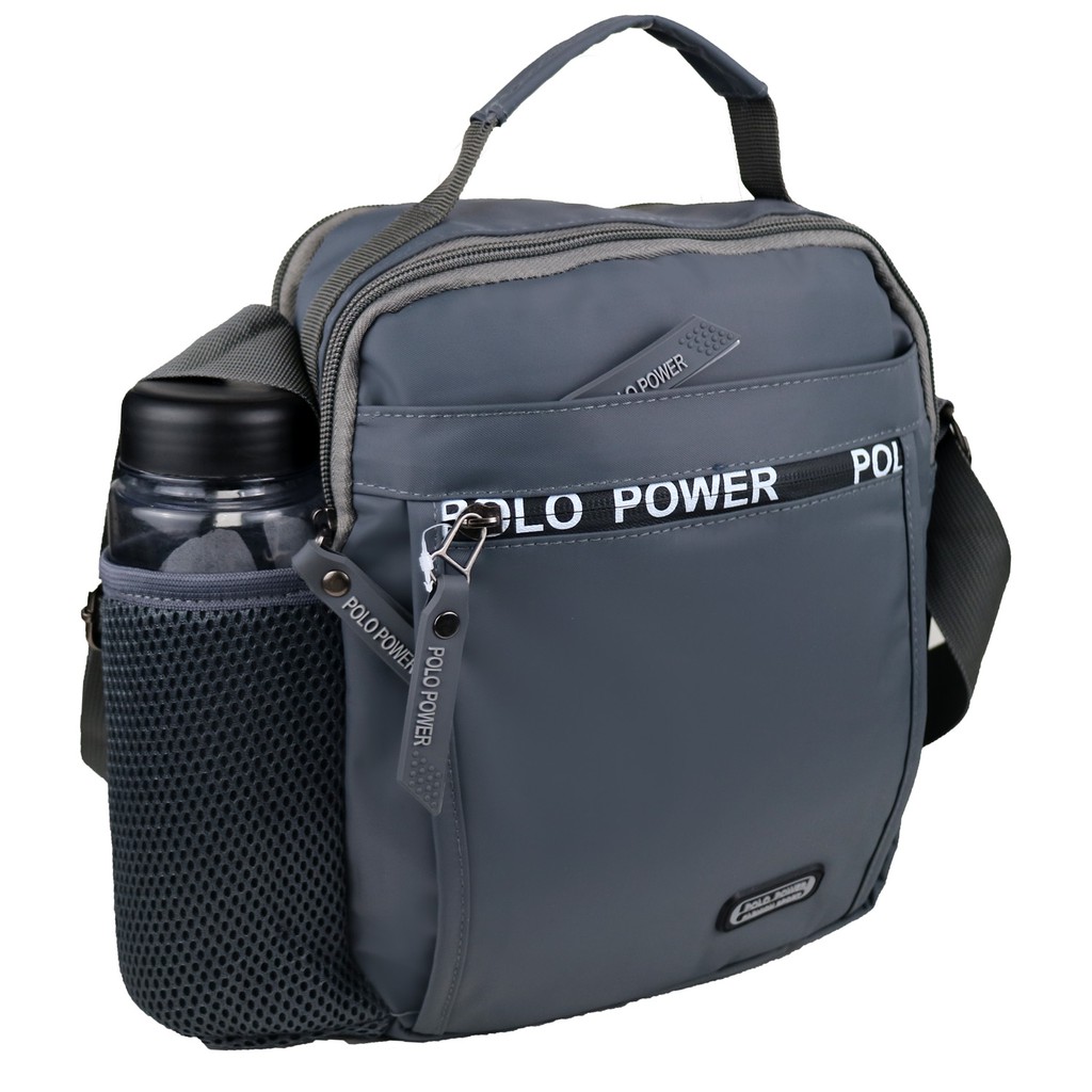 POLO POWER Tas Selempang Pria Tas Ipad USB Sling bag Import Tas Slempang Trendy Pria Waterproof