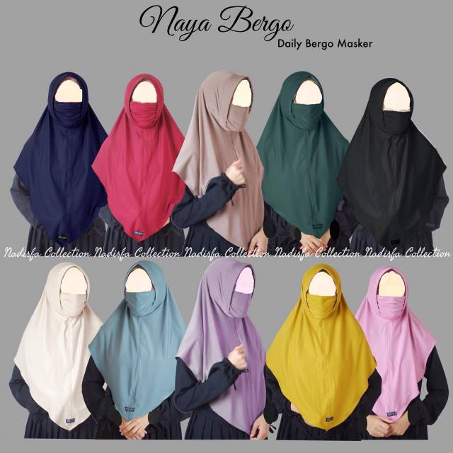 Hijab Instan Masker Naya Bergo