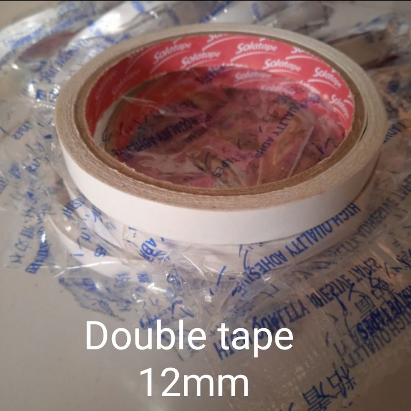 

DOUBLE TAPE 12MM & 24MM