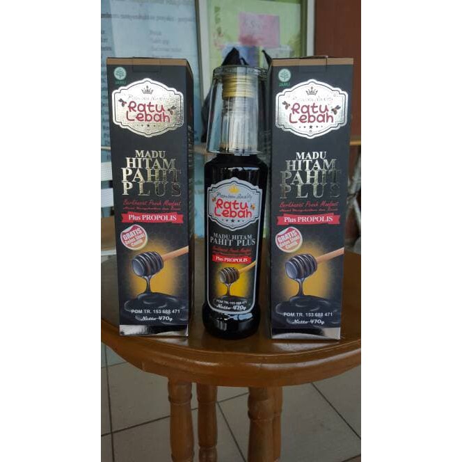 Madu Hitam Pahit Propolis Ratu Lebah