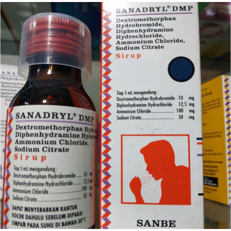 SANADRYL DMP SIRUP 60 ML