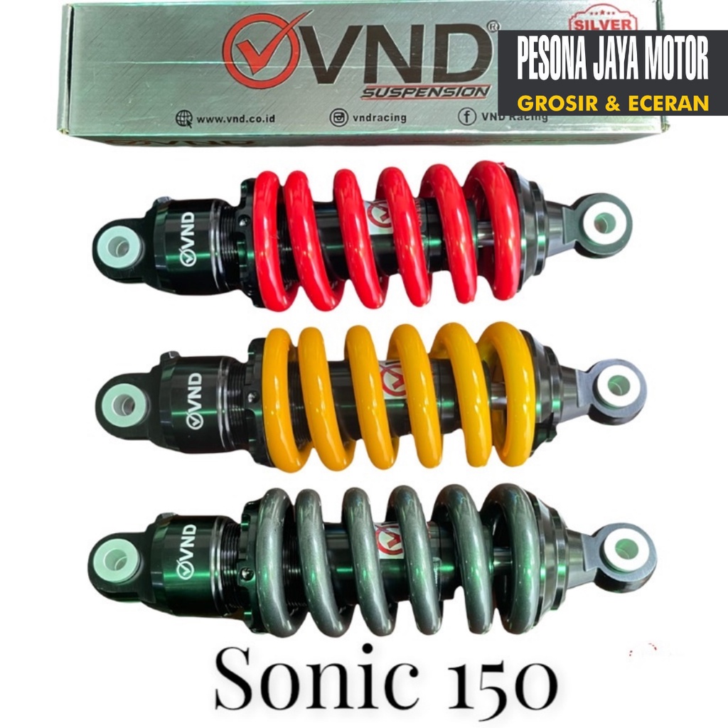 Shock Sonic Mono Shock Sonic Shock Belakang Sonic,Supra 150 Gtr Merk VND Premium 100% Original