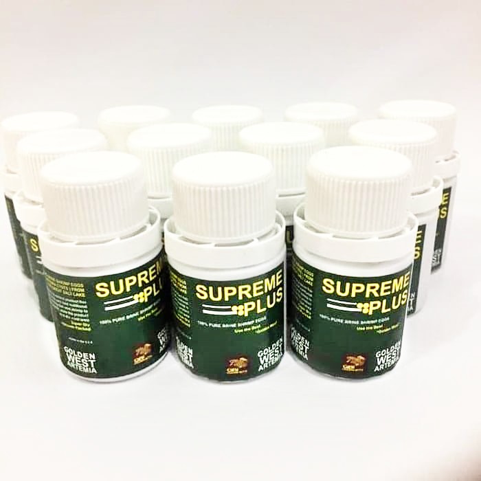 Artemia Supreme Plus 30gr Repack Golden West Pakan Burayak Ikan Kecil