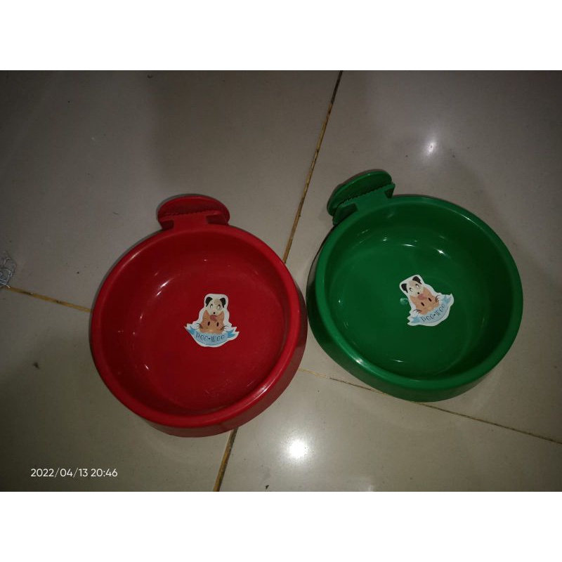 tempat makan dan minum kucing anjing tempat makan minum gantung