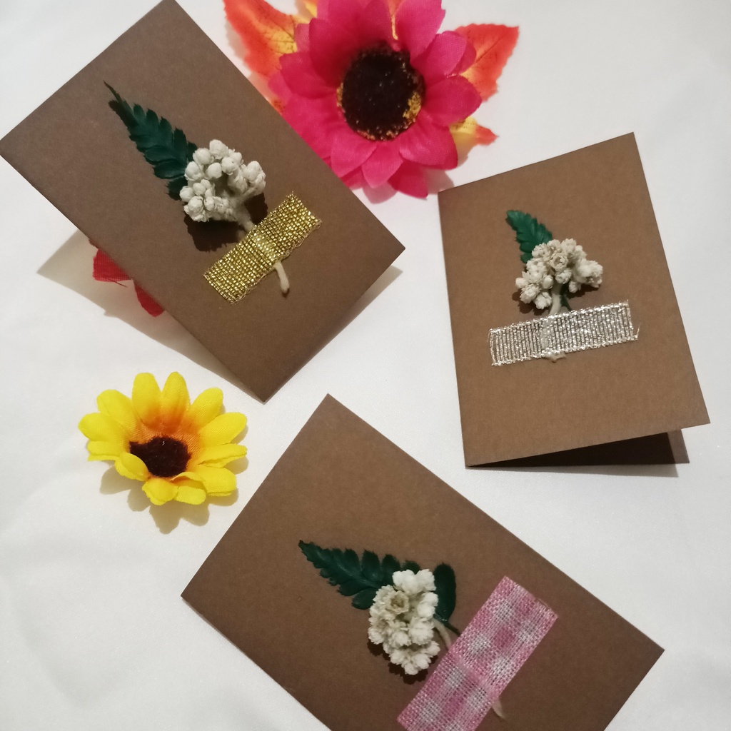 Kartu Ucapan Greeting Card | Black Card | Greeting Card Polos | Gift Card