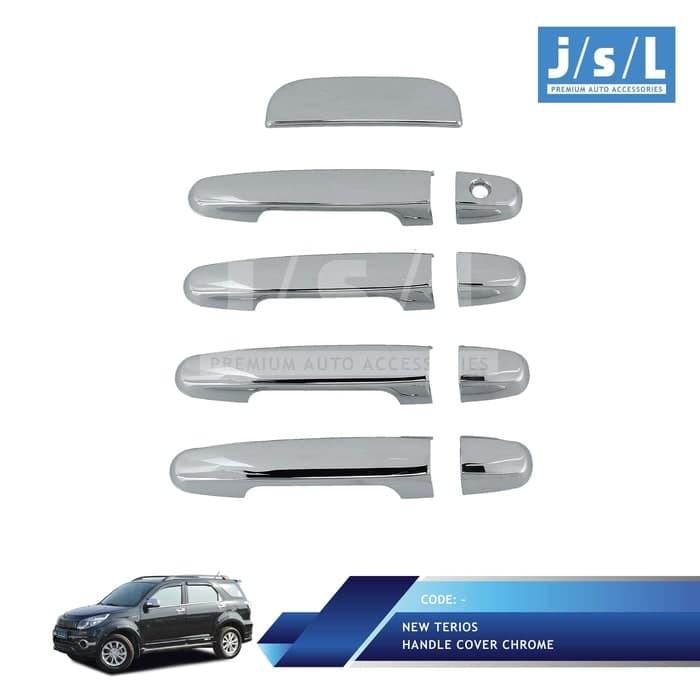 Handle Cover chrome terios / Rush cover pegangan pintu Rush / Terios