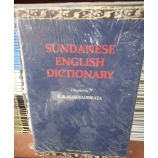 Buku Sundanese English Dictionary