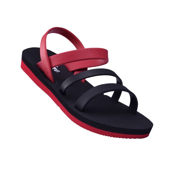 Ontime Sandal Anak Wanita Airin Teen Black Red