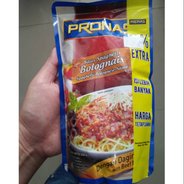 

350gr Saus Bolognais/Saus Spaghetti Ayam Pronas