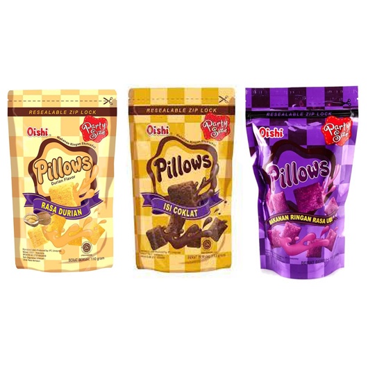 

Oishi Pillows Party Size 100gr