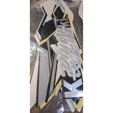 STRIPING STANDAR MOTOR LIST STIKER KAWASAKI NINJA RR TAHUN 2015 SE STIKER NINJA RR 2015 SE