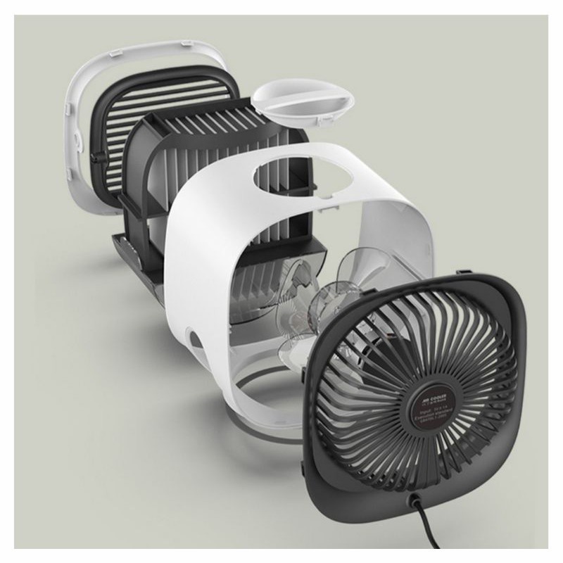 MINI AIR COOLER FAN KIPAS MEJA PORTABLE USB TERMURAH