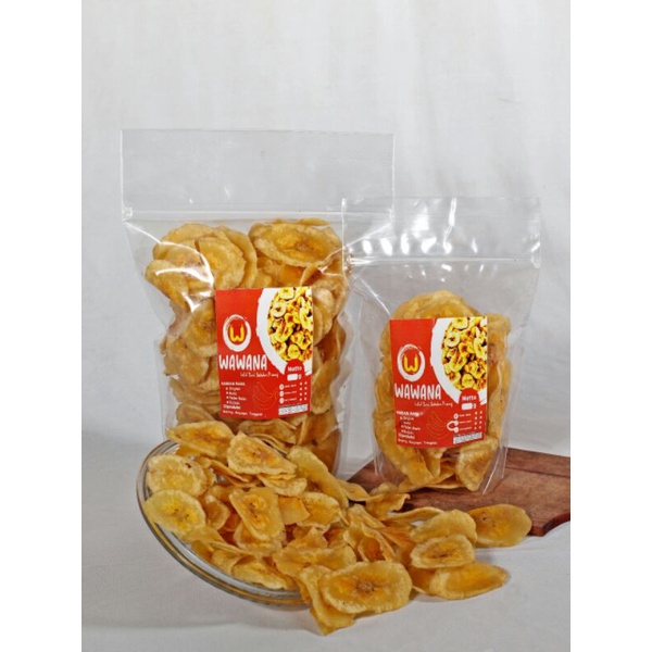 

WAWANA - Banana Chips - Keripik Pisang Manis 220gr