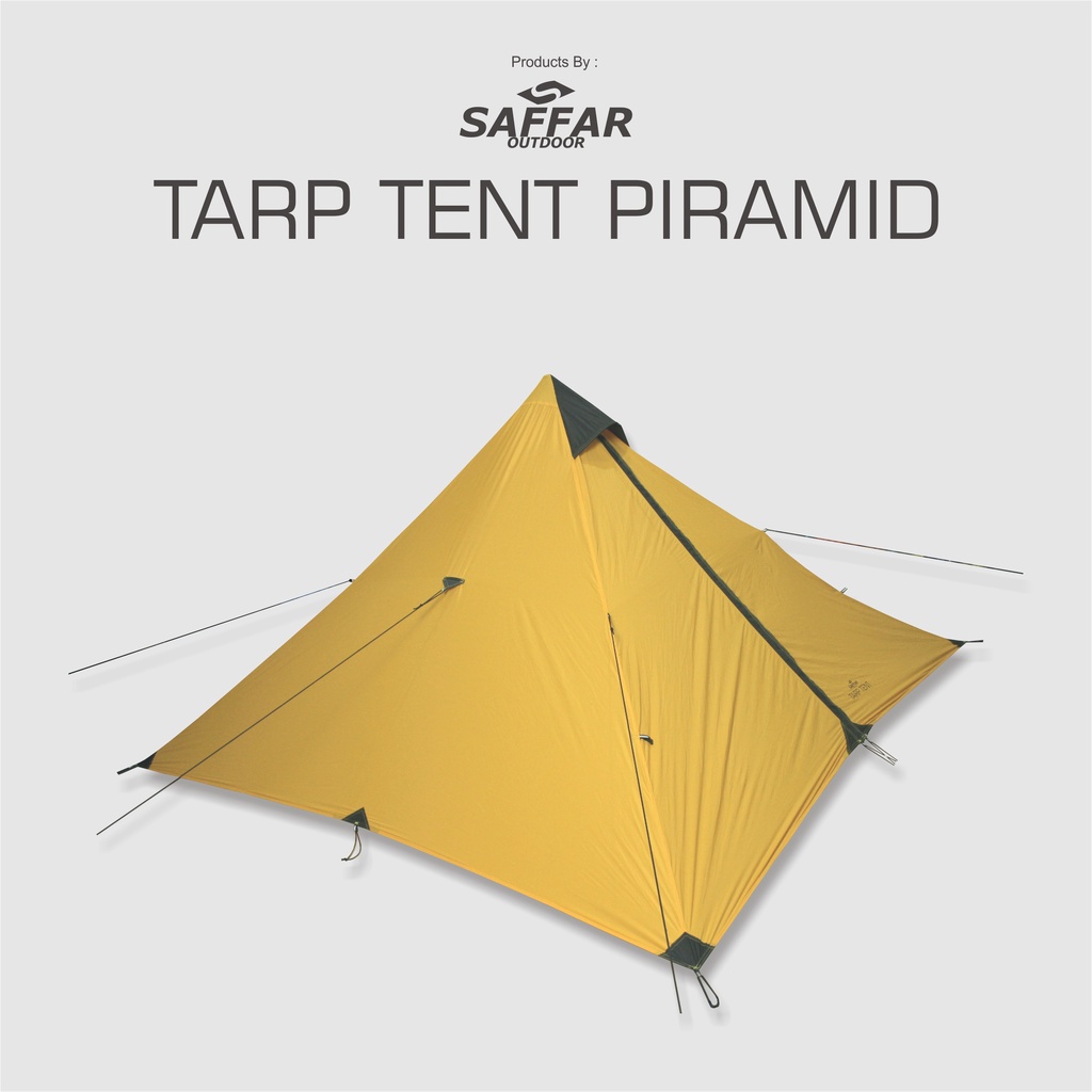 Outer tarp tent piramid ultralight - tarp tent
