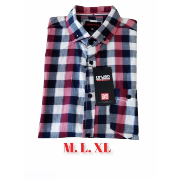 KEMEJA PRIA LENGAN PENDEK ORIGINAL HUGO BLESS// KEMEJA PRIA // KEMEJA PRIA ORIGINAL// KEMEJA COWOK