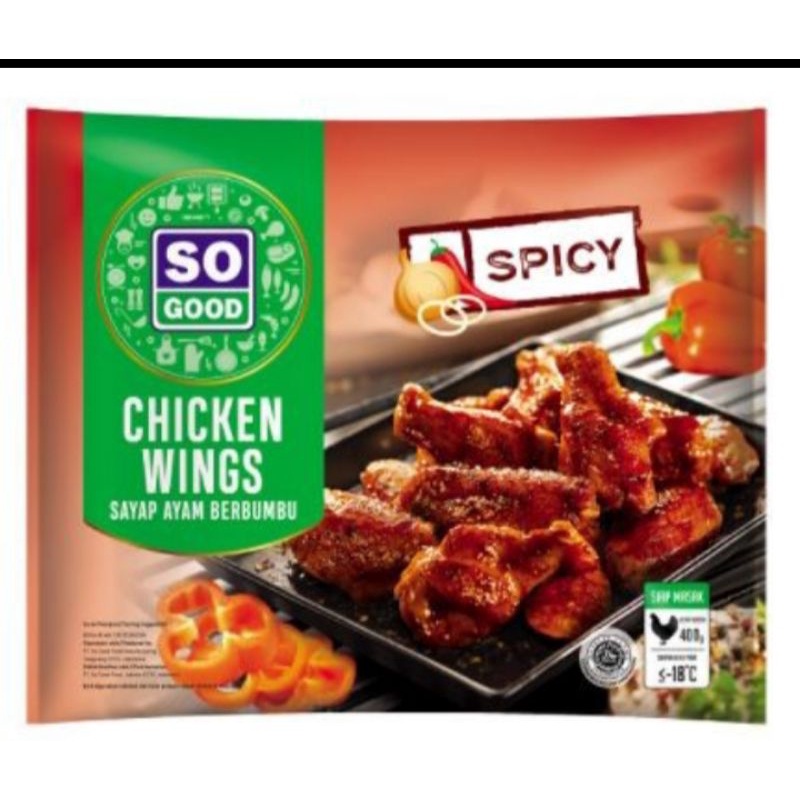 

Spicy Chicken Wings So Good